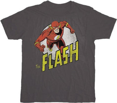 The Flash Run Charcoal T-shirt